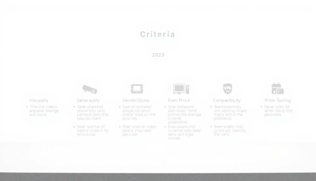 Critères de choix IPTV Critères de choix IPTV